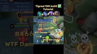 Tigreal fighter Build Tutorial Mobile legends #ml2b #tigreal #mlbb #tutorialmlbb #mobilelegends