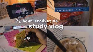 study vlog  72 hours productive, Life of an Indian girl, aesthetic vlog 