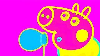 Peppa Pig Bubbles! | Peppa Pig Video Effects (Robot,Miror,Alien) And Other Effects