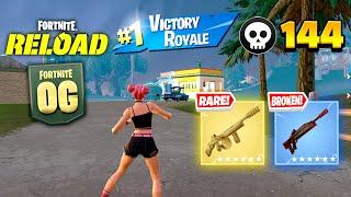 OG Fortnite Reload | High Kill Gameplay | Keyboard & Mouse