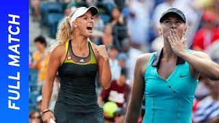 20-year-old Caroline Wozniacki vs 23-year-old Maria Sharapova | US Open 2010 Round 4