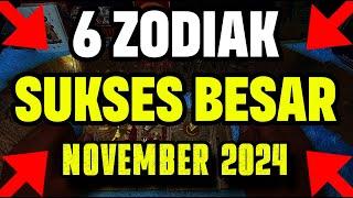 6 ZODIAK SUKSES BESAR DI BULAN NOVEMBER 2024