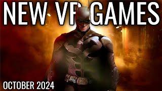 Best NEW Upcoming VR Games in October 2024