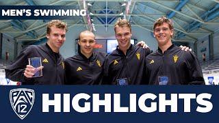 Arizona State sets NCAA Record in the 200 medley relay at Pac-12 Men's Champs