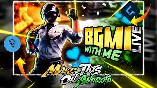 Make this thumbnail for your BGMI live stream| tutorial | graphilic