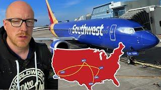 I Took Southwest Airlines LONGEST Flight: 14 HOURS!