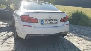 BMW 5 F10 535d- Exhaust sound (Eisenmann exhaust system)