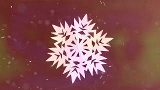 Как сделать снежинку из бумаги А4 Paper Snowflake