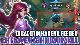 DIBACOTIN DIEARLY GAME! BUILD HERO GARO TERSAKIT LATE GAME KASIH QUADRAKILL + EPIC COMEBACK! - HoK