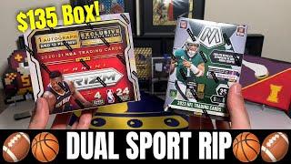  DUAL SPORT RIP! 2020-21 Prizm Basketball Retail BoxA & a 2023 Mosaic Football Blaster!