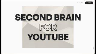 Second Brain for Youtube - Dev with Coffee