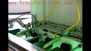 Square Bucket Auto UV Silk Screen Printer