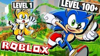 Sonic Speed Simulator! SLOW to FAST - Sonic & Tails Play ROBLOX
