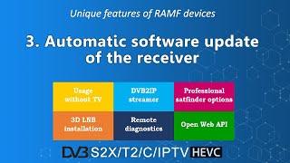 Video manual - Part 3 - Automatic software update of the receiver