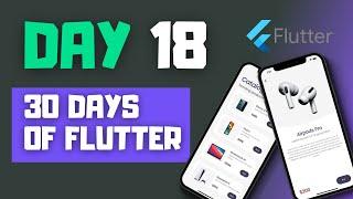 Day 18 - Hero Animation | MaterialPageRoute | Arc #30DaysOfFlutter