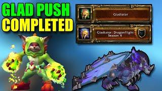 Gladiator Push is Completed in Dragonflight S4 with Demonology Warlock Shadowplay!  BuaLock PvP