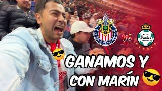 Victoria y con Ricardo Marín en la cancha  | Chivas vs Santos