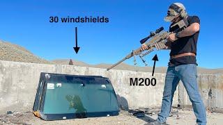 how many windshields does it take to stop a 408 cheytac vs 50bmg