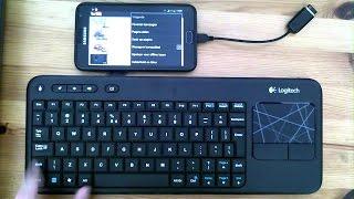 Bluetooth keyboard and mouse for Android