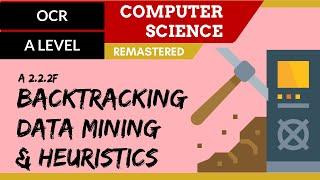 144. OCR A Level (H446) SLR24 - 2.2 Backtracking, data mining & heuristics