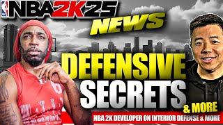 NBA 2K25 NEWS | NEW UPDATED DEFENSIVE TIPS FROM 2K DEVELOPER & MORE