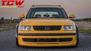 VW Passat B5 3b Bagged on 3SDM Rims Before and After by Dave