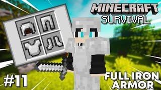 My first armour in hardcore 2023 | part 11 #minecraft #minecrafthardcormode