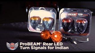 How To Install ProBEAM Red or Amber Rear LED Turn Signals for Indian Motorcycles