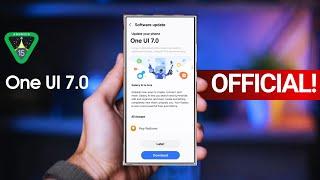 Samsung One UI 7.0 Android 15 -  OFFICIAL UPDATE!!