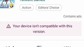 your device isn't compatible with this version problem solved