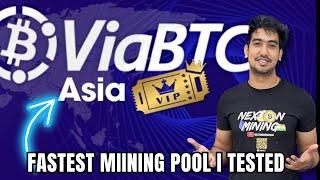 VIP Mining with ViaBTC Crypto Mining India  #bitcoinmining #kaspa #bitcoin #cryptomining #antminer