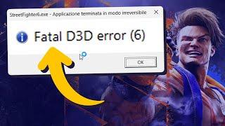 Street Fighter 6 - Fatal D3D error troubles PC players (workaround)