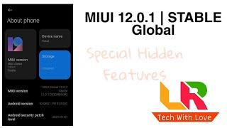 MIUI 12.0.1 | Stable | Special Hidden Features | LuvRulzz