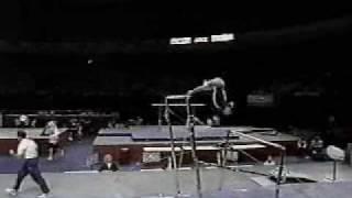 Amy Chow - 1995 US World Trials - Uneven Bars