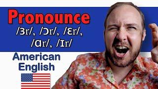 R Controlled Vowels (ɜr, ɔr, ɛr, ɑr, ɪr) | 44 Sounds of American English
