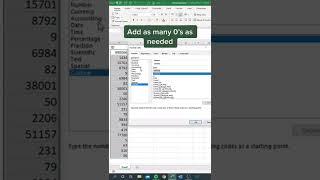 How to Add Leading Zeros in Excel