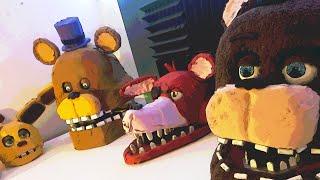 All My Real life FNaF Heads over the Years