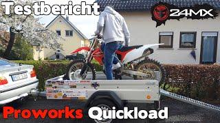 Test Testbericht Transportsystem Proworks Quickload Risk Racing lock n load - auf deutsch