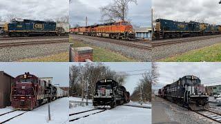 [HD 4K] The Final December 2024 Railfanning Video in New York State #subscribe