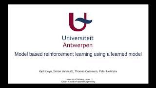 Model Based Reinforcement Learning using a learned model in the google research football environment