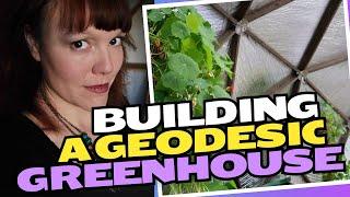 Building our Growing Space Grow Dome (Geodesic greenhouse)!