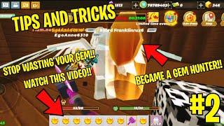 TIPS AND TRICKS How To Became A Pro Gem Hunter In Skull Island SkyBlock Blockman Go