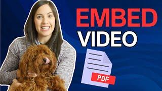 How to Embed Video in Adobe Acrobat