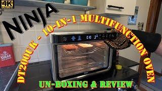 Unboxing  -  Ninja Foodi 10-in-1 Multifunction Oven  - DT200UK - Testing  the Toast Function.