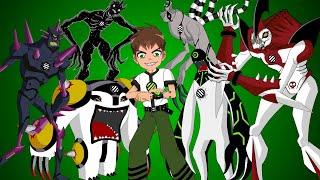 Every Best Of Ben 10 Carnitrix Cannonbolt, Upgrade, Waybig, Alien X | Fan-made Transformation