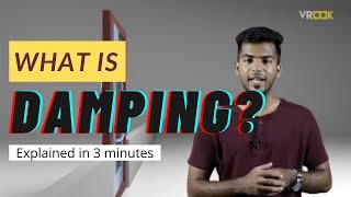 What is damping? | Theory of damped oscillations with door closer example