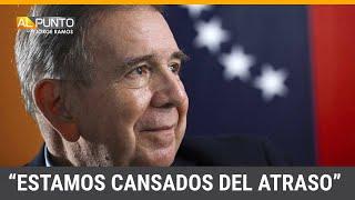 Los planes de Edmundo González si llega a ganar la Presidencia de Venezuela