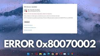 SOLUCIÓN al error 0x80070002 | Errores de Windows Update | Fácil 