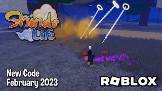 Roblox Shindo Life New Code February 2023