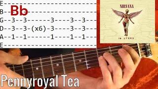 Pennyroyal Tea - Nirvana - Guitar Lesson #nirvana #guitarlesson